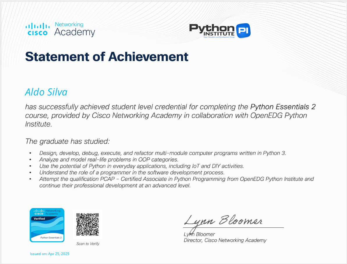 Python Essentials 2