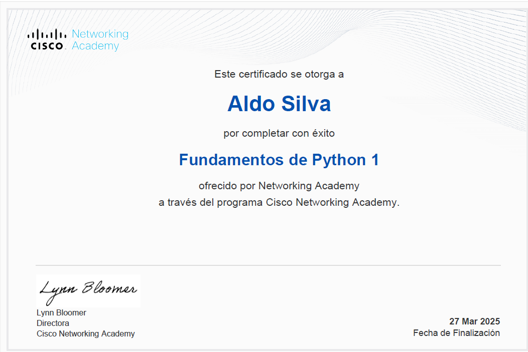 Fundamentos de Python 1