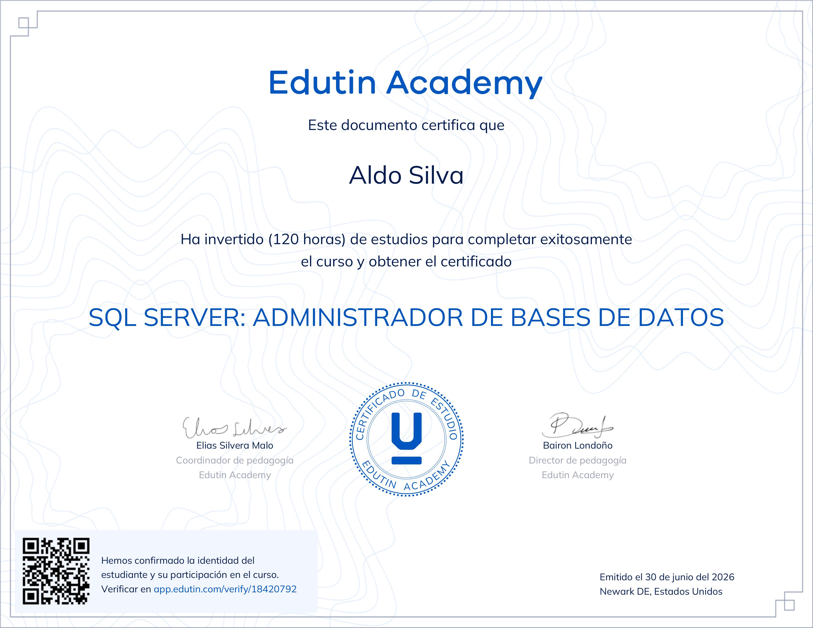 SQL Server: Administrador de Bases de Datos